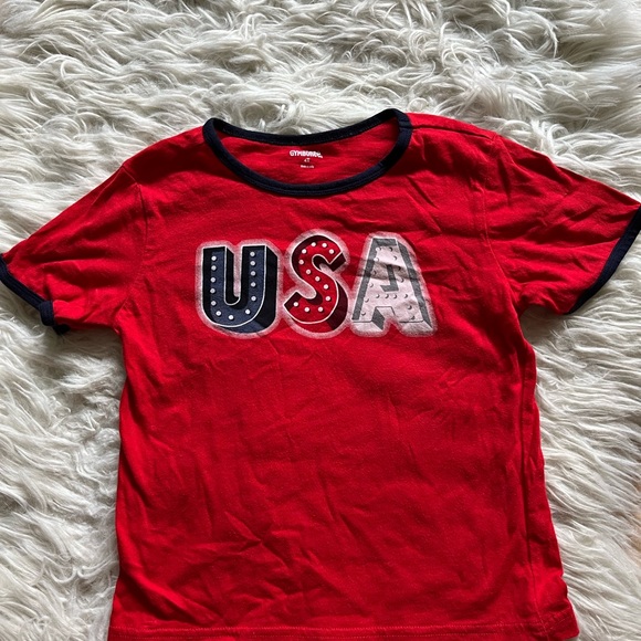 Gymboree Boys Patriotic July 4th Tee Shirt 4T - Picture 1 of 3
